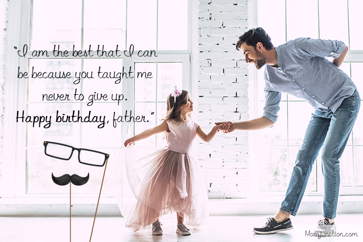 Touching Birthday Message For Father From Daughter