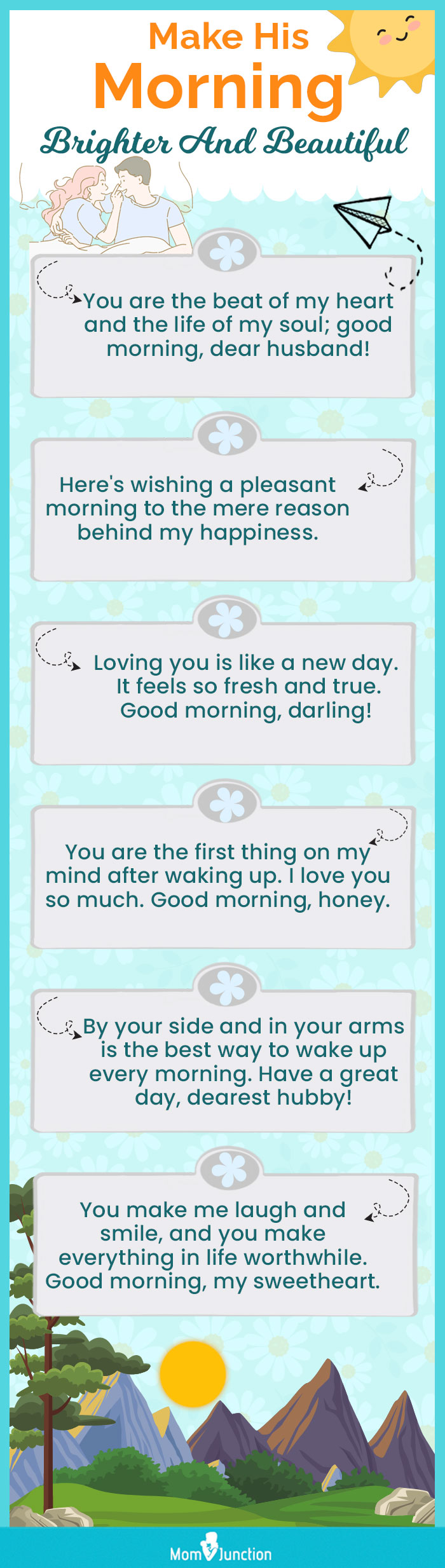 101 Sweet Good Morning Messages For Husband
