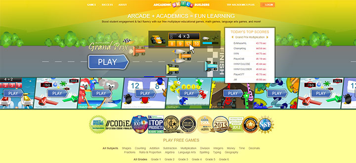 Free Online Arcade Games for Kids: Ad-free Online Games for Students