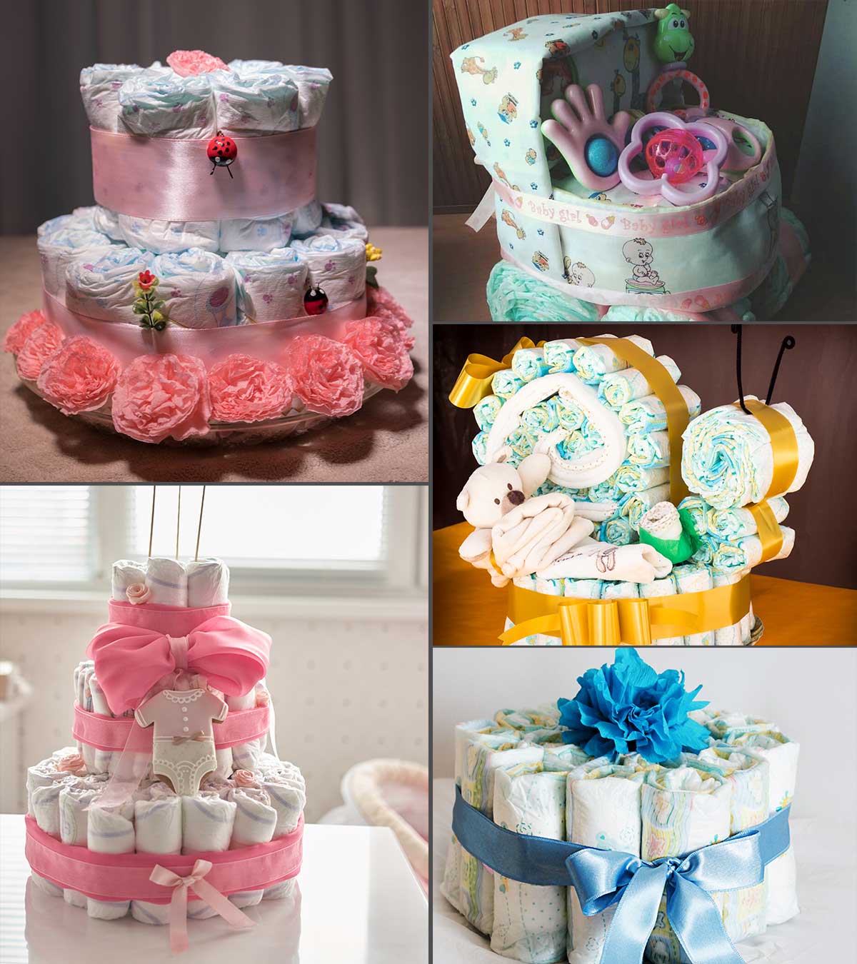 10 Diaper Cake Ideas To Decorate