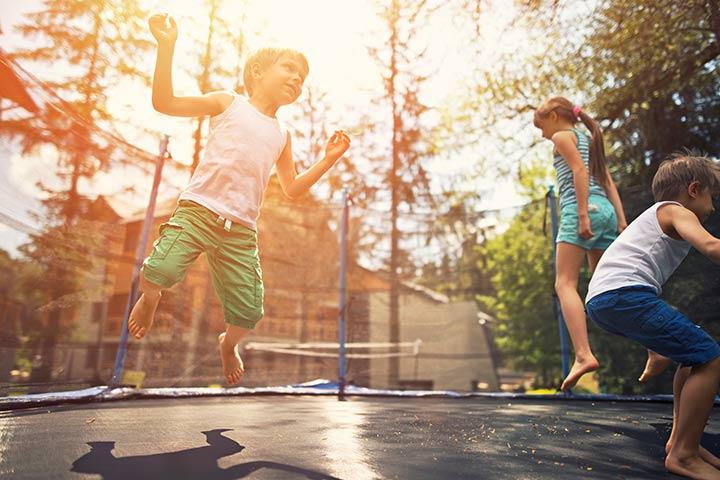 30+ Fun Trampoline Games and Activities for Kids • RUN WILD MY CHILD