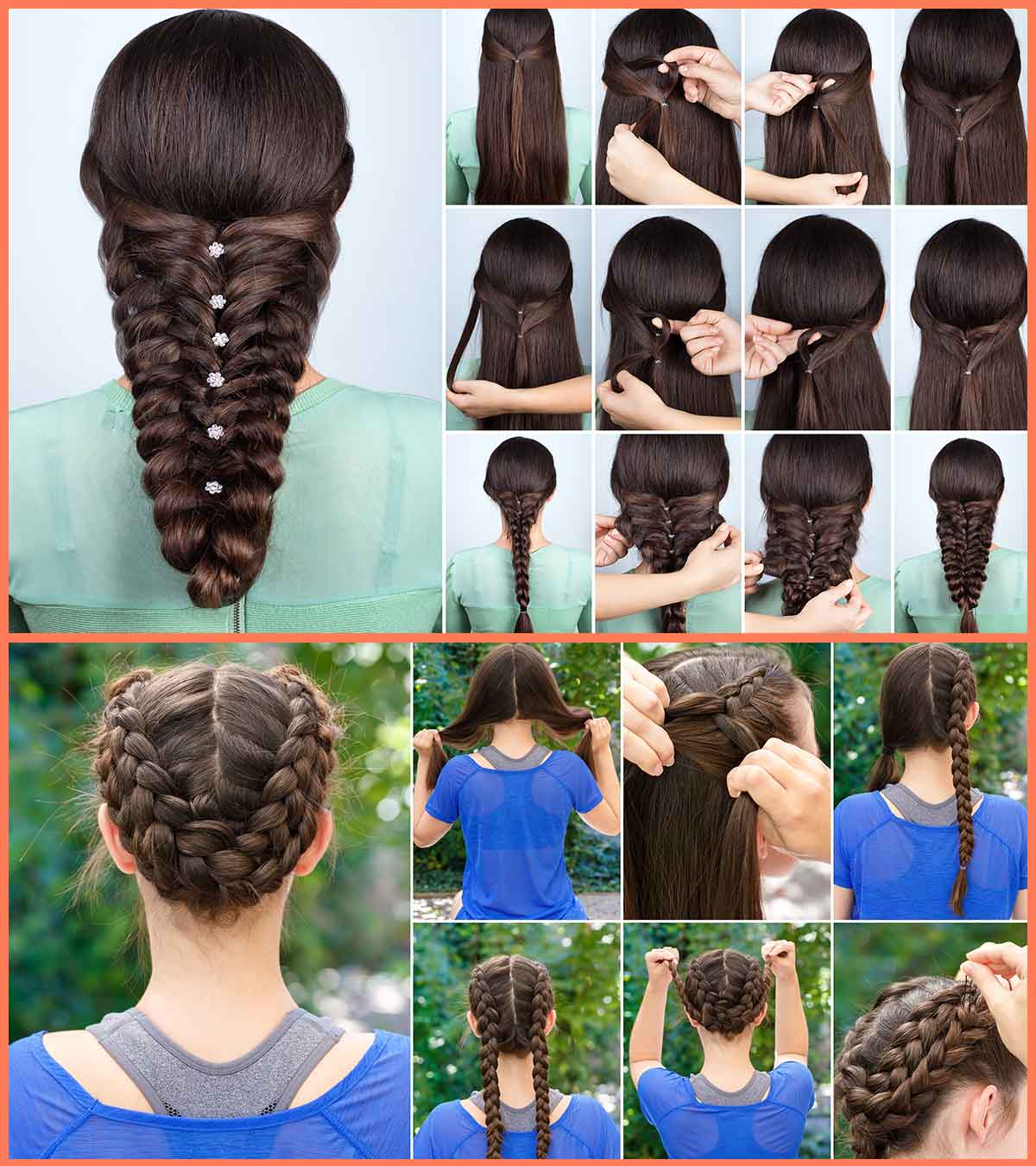 Simple  cute school hairstylehairstyle in 2 plateshairstyle for school  studentsback to school  YouTube