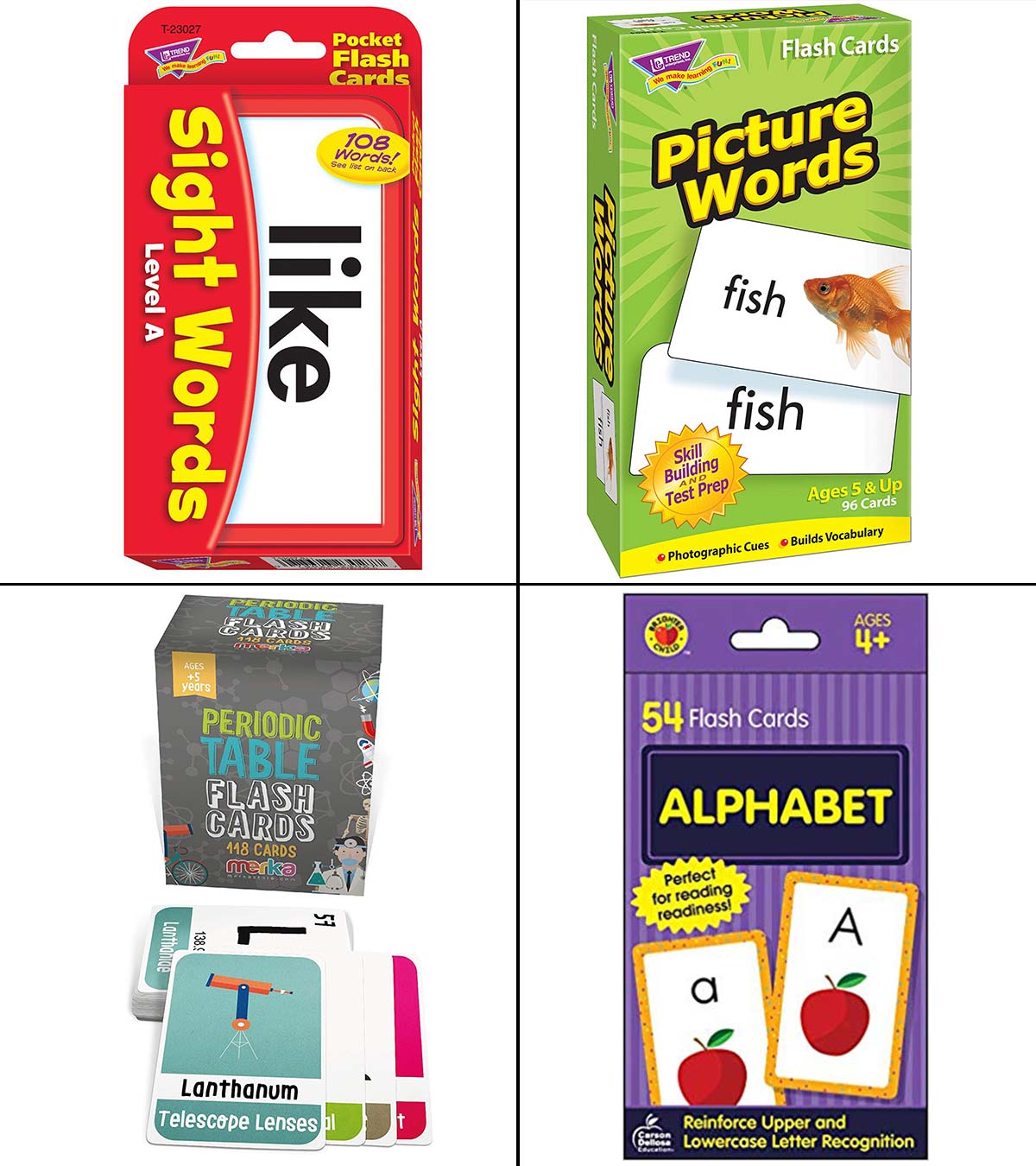 Different Types of flash card - World of Better Learning