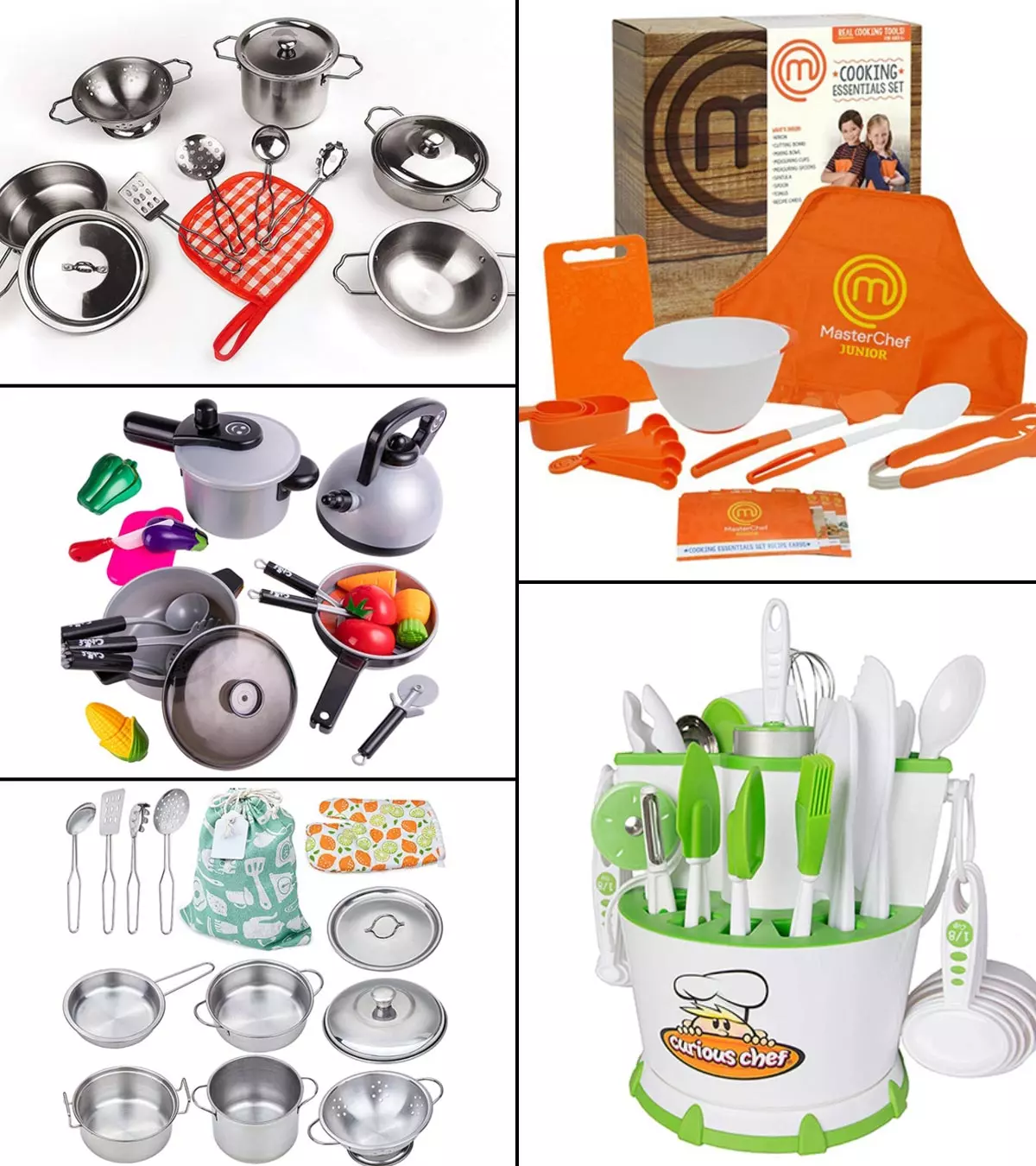 Real kids cooking set online