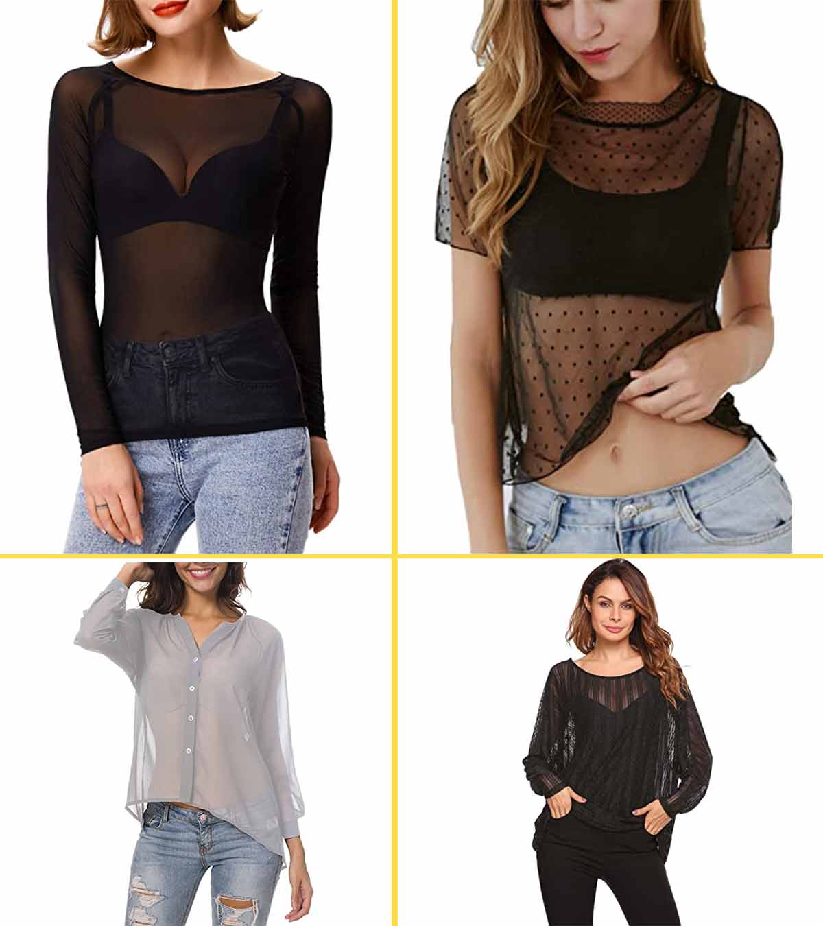 13 Best Sheer Tops For Women In 2024, Recommended By Experts
