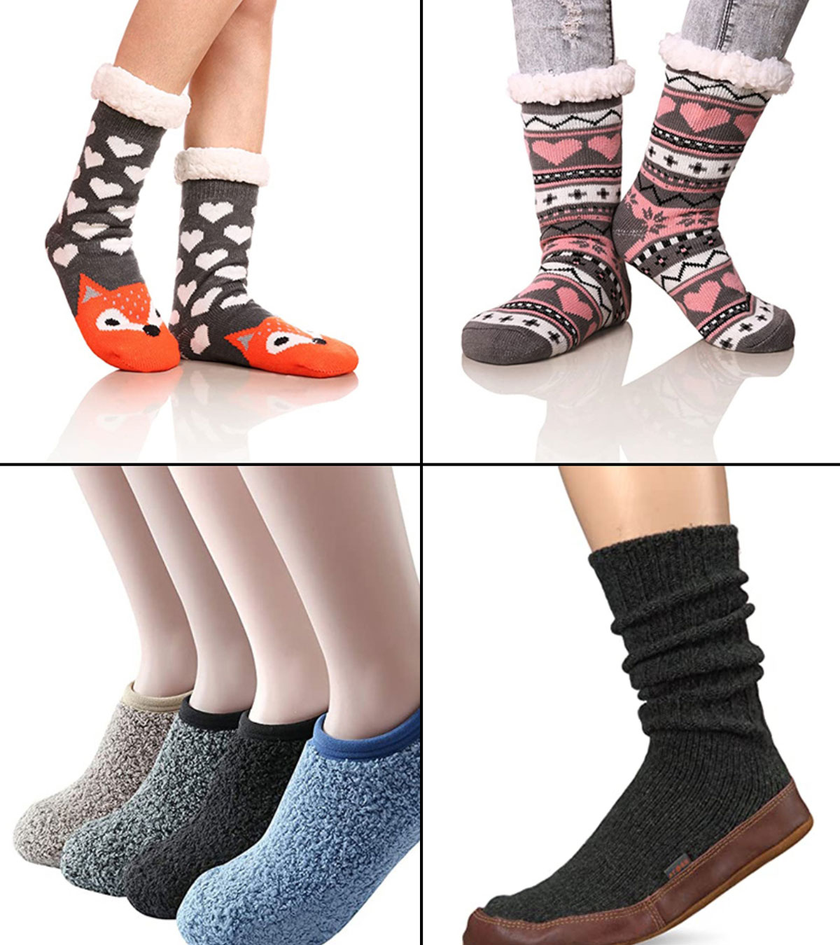 Dosoni Womens Fuzzy Socks Super Soft Fluffy Socks Cozy Warm Home Sleeping  Winter Socks
