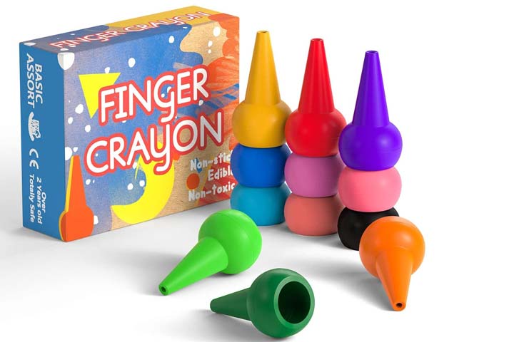 Large Crayons For Kids Ages 2-4,36 Colors Nontoxic Crayons For  Toddlers,Easy To Hold Washable Toddler Crayons,Safe For Babies - Buy  Toddlers And