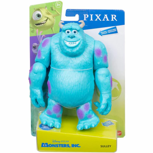 Disney Pixar Monsters, Inc. 4-Inch Scale Action Figure 3-Pack