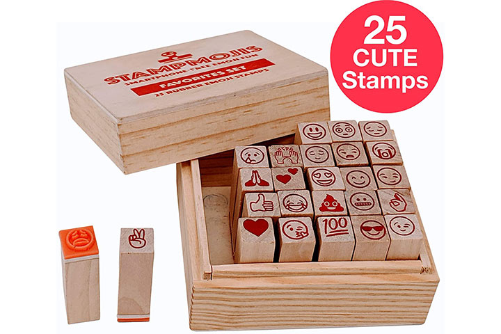 Toddler Size Stamps Full Set Quarter Inch