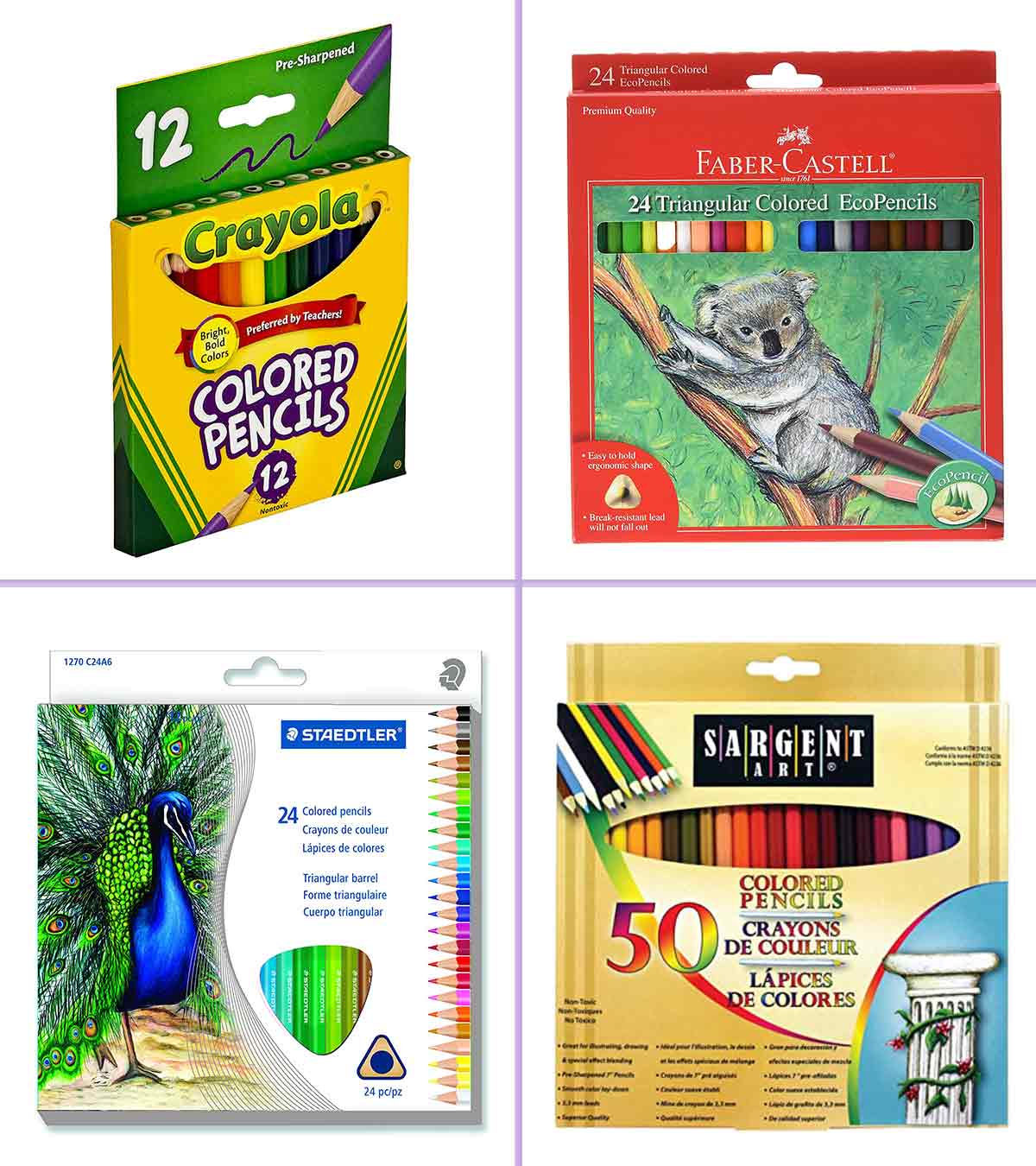 Crayola Metallic Colored Pencils 8-Color Set | Kids' Crafts