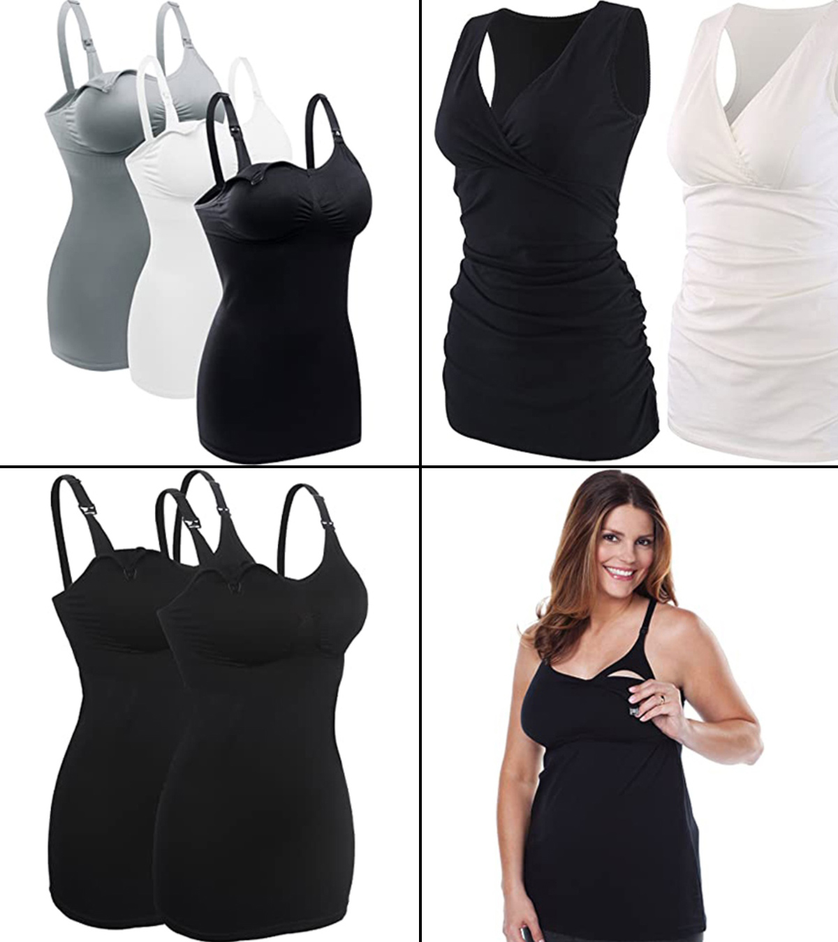 Maternity Loving Moments by Leading Lady Nursing Cami with Shelf