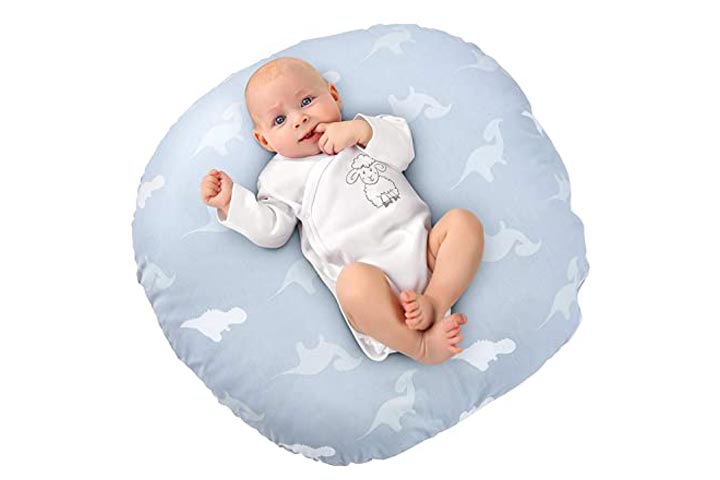 Snuggle Me Vs Boppy lounger Pampers - Annie Baby Monitor