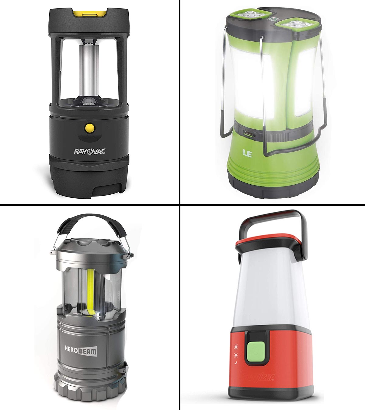 4 Pack Camping Lantern, Rechargeable LED Lanterns, Solar Lantern Battery  Powered Hurricane Lantern Flashlights with 3 Powered Ways & USB Cable for  Emergency, Power Outage, Hurricane Supplies,Gold 