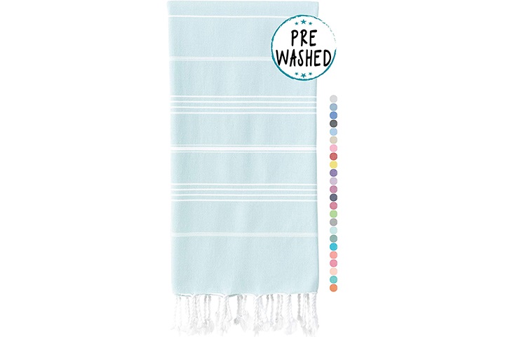 I Tried FiveADRIFT's Beach Towel & It's the Softest Turkish Towel