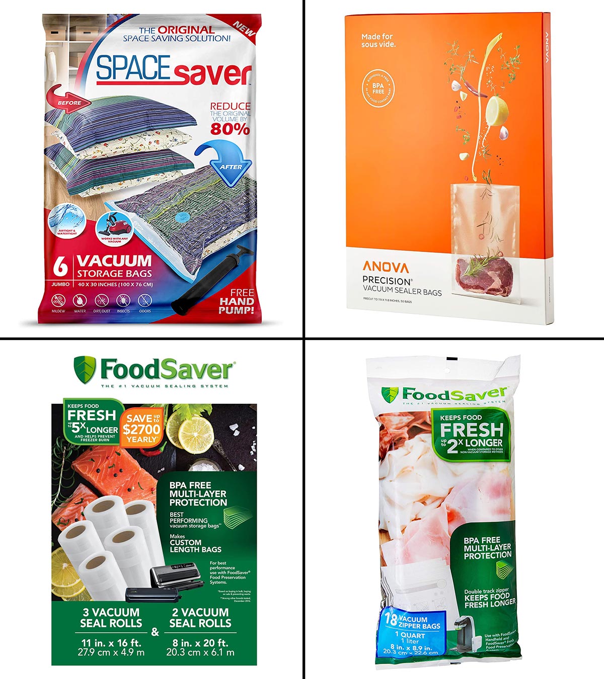 Mozing Vacuum Sealer Bags, Commercial Grade Food India
