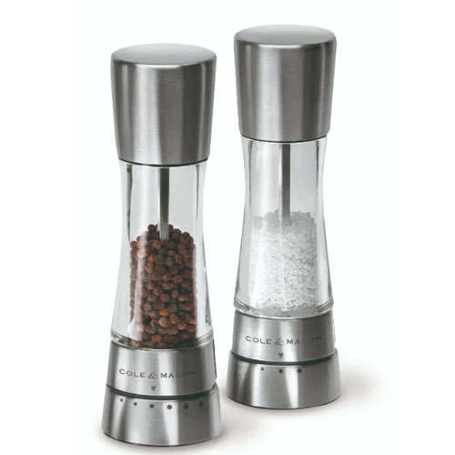 JAGURDS Electric Salt and Pepper Grinder Set - Automatic