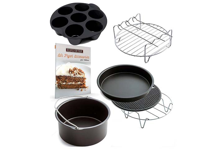 Air Fryer Steel Rack Accessories Compatible with Gourmia, Enklov +MORE 