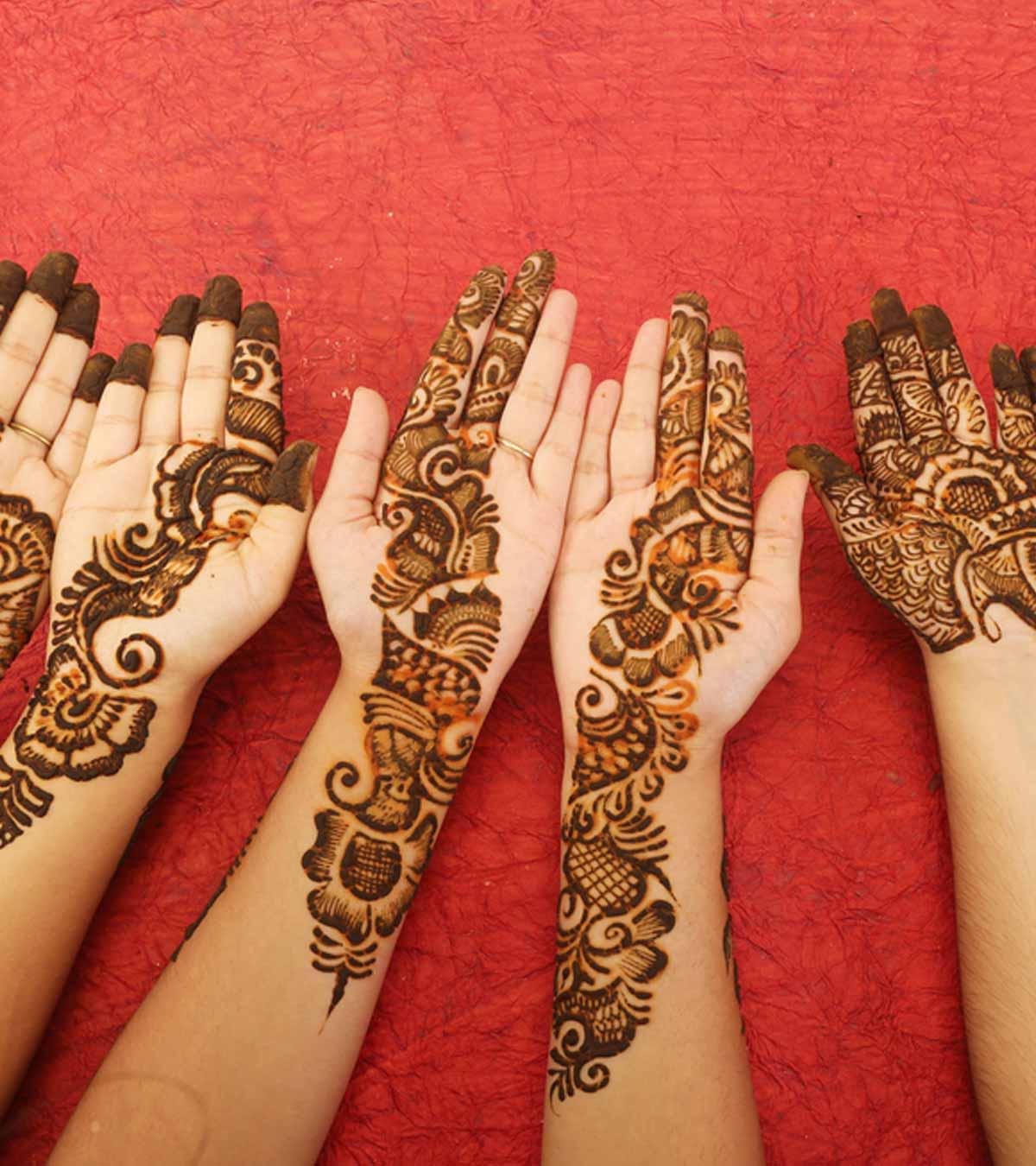 Easy And Trendy Mehendi Designs For Teej 2020