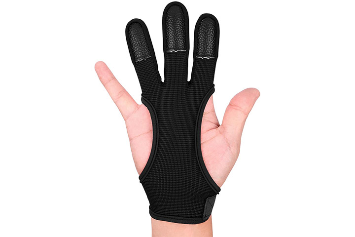 archery finger glove