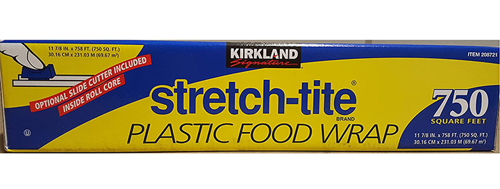 Kirkland Signature Stretch-Tite 12 X 3000' Premium Plastic Food Wrap  Reviews 2024