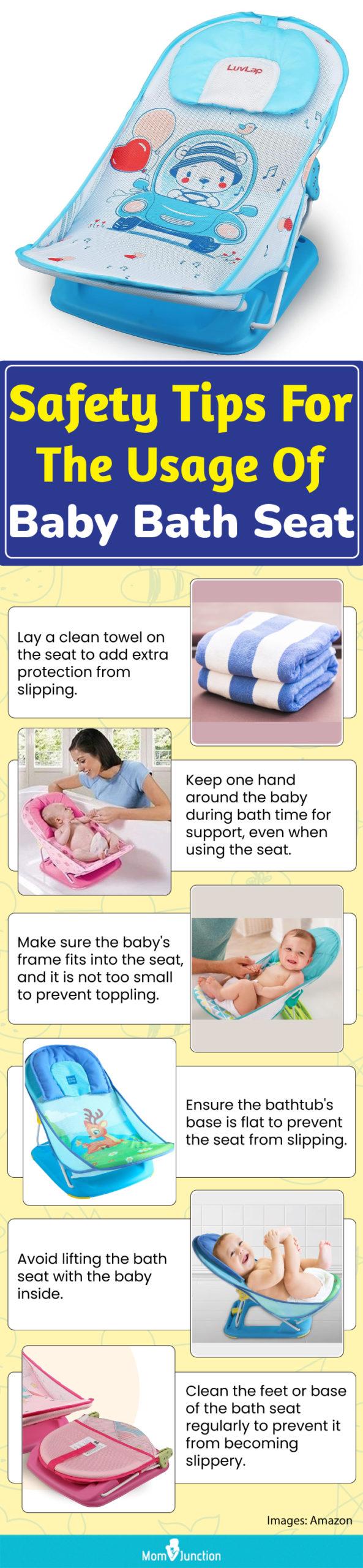 Towel baby bath cheap seat