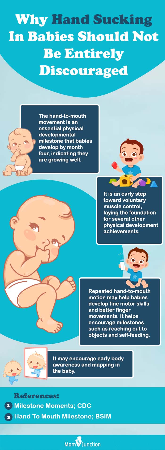 How to Avoid Baby Keeping Fingers in Mouth  