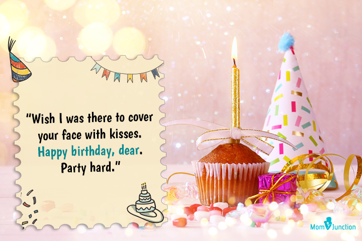 birthday wishes for boyfriend with cake