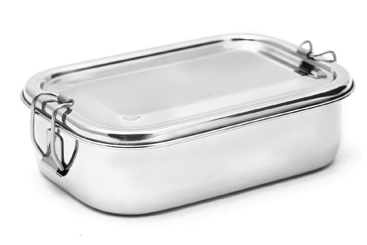 India's Most durable school Tiffin Steel Lunch box @lucknowlocals 