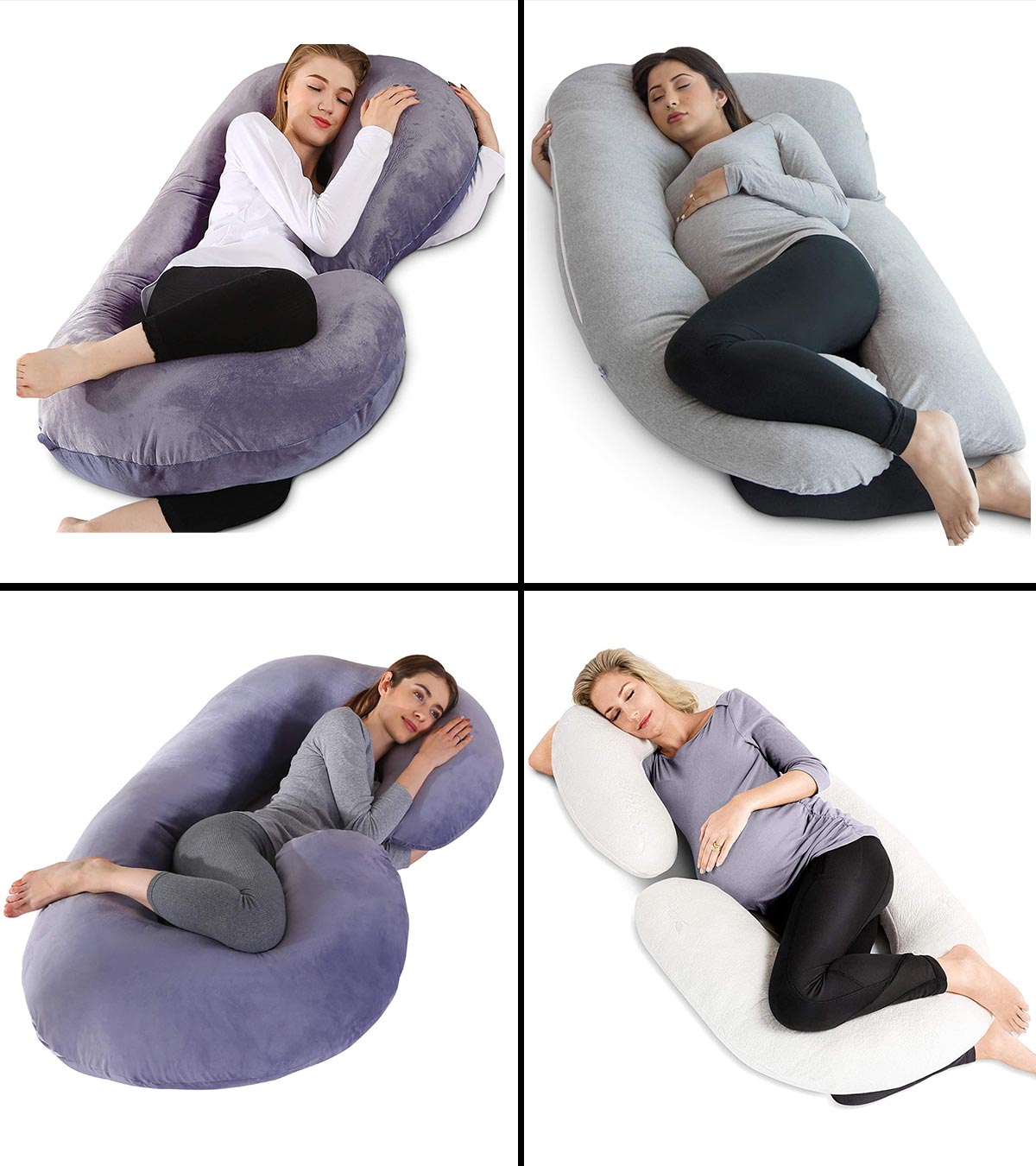 Pregnancy Pillow Maternity Belly Contoured Body U Shape Pregnant 47 inch  small
