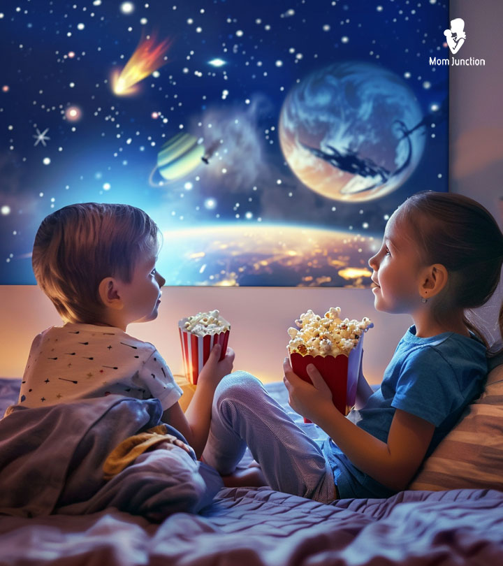 Kids Watching Space Movies