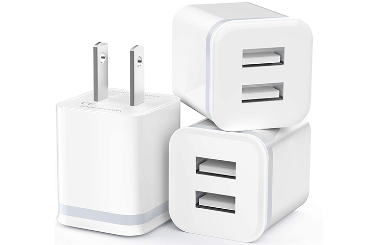 Amoner USB Charger, USB Plug, 15 W Charging Station, Charging Adapter, -  AMONER