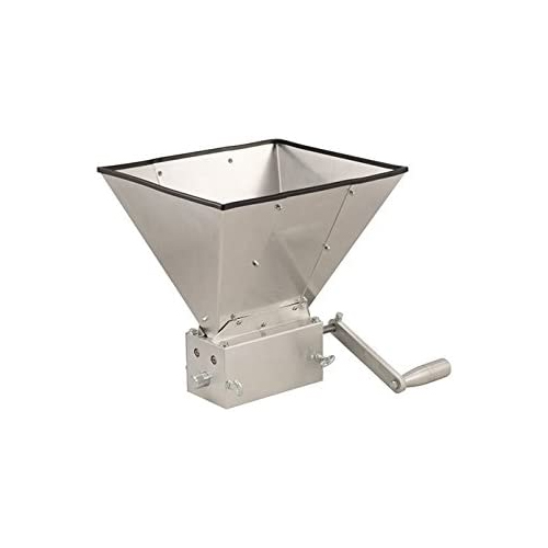 Grain Grinder, Hand Cranking Manual Grinder Aluminum Alloy Milling Machine  for Nuts Grain Corn Wheat Oats