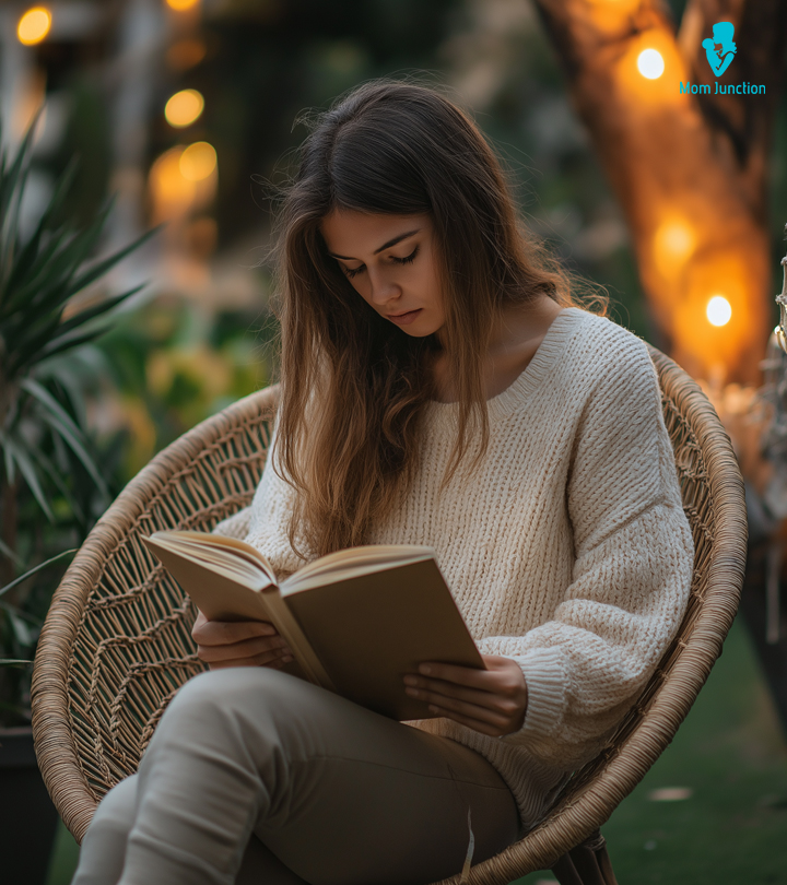 Girl Reading Sad Love Poems