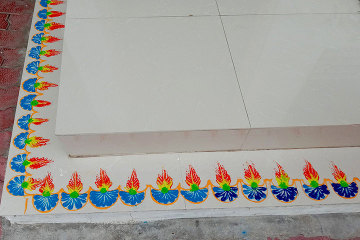 DIY Paper Rangoli | Paper Crafts | Diwali/ Christmas Decoration Idea -  YouTube