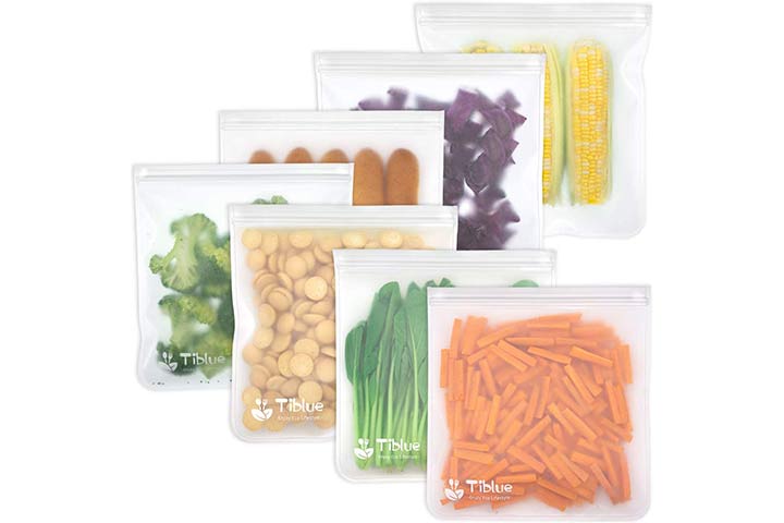 Gallon Bag Freezer Bag BPA Free Double Click Reusable PE Food Frozen  Storage Bag Easy Open Zip Lock Leakproof in Color Box - China Zipper Bag,  Ziplock Bag