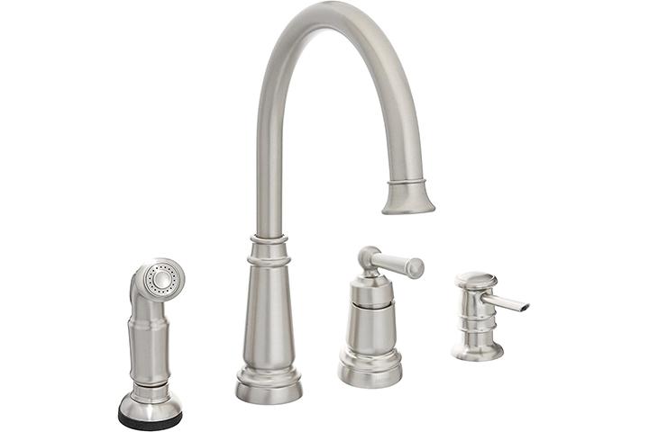 11 Best Moen Kitchen Faucets Of 2021   Moen 87042 Edison Kitchen Faucet 