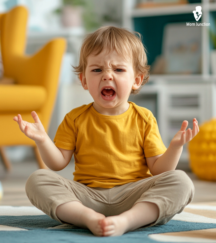 Toddler Hitting Themselves In Frustration