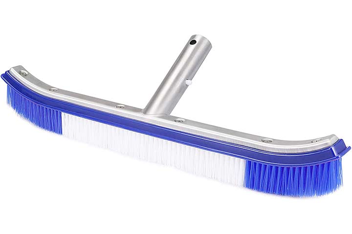 Poolzilla Large Hard Bristle Brush for Gunite and Concrete Pools