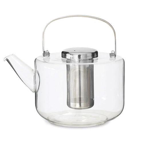 Modern Glass Teapot (With Infuser) – Shooting Star Holistic Medicine