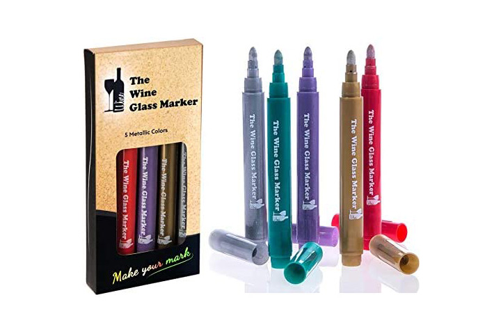 Wet Erase Markers  Metallic Colors for Writing Safely on Glass Window –  Jot & Mark