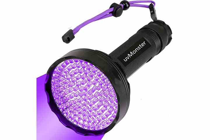 Waklyte Black Light UV Light, 21 LED 395nm UV Flashlight, Powerful Mini  Blacklight Flashlight, Small Portable Black Light Flashlight for Pet Urine