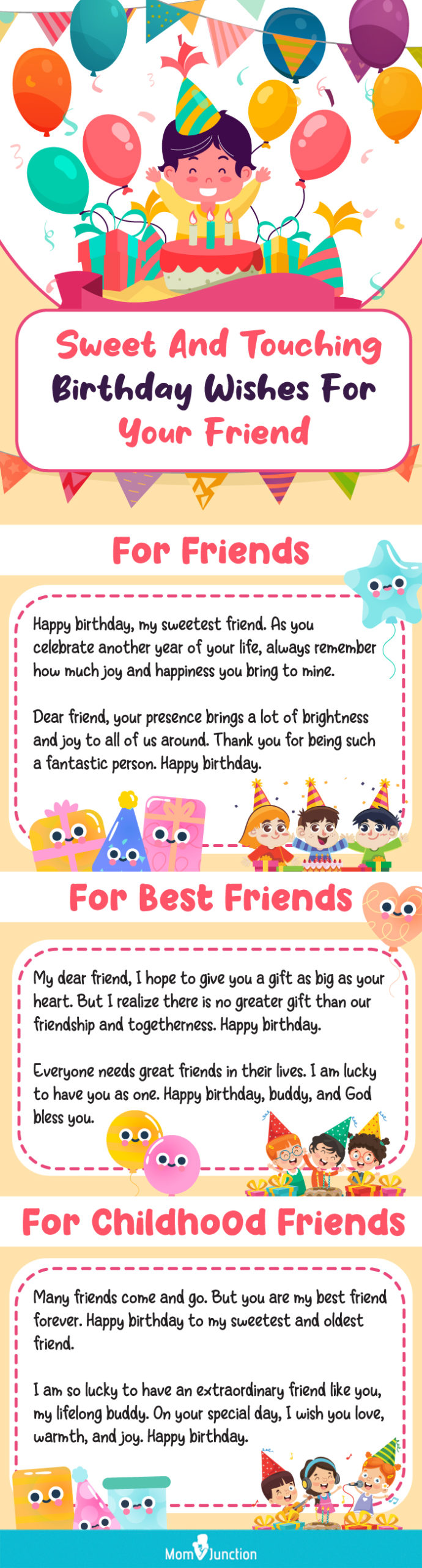 birthday wishes for a friend