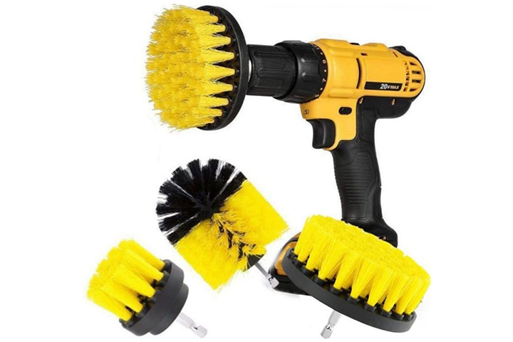 6 Great Drill-Powered Brush Kits to Make Bathroom Cleaning a Breeze –  Drillbrush