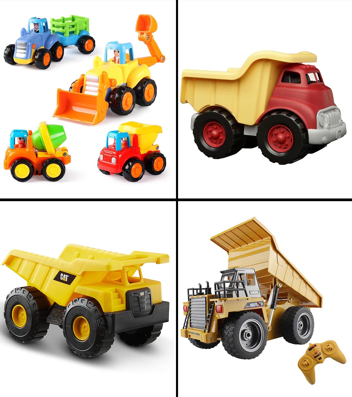Push-and-Go Friction-Powered Construction-Cars Set Review