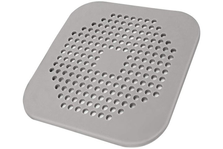 ShowerShroom (Gray) The 2 inch Hair Catcher That Prevents Clogged Shower  Drains