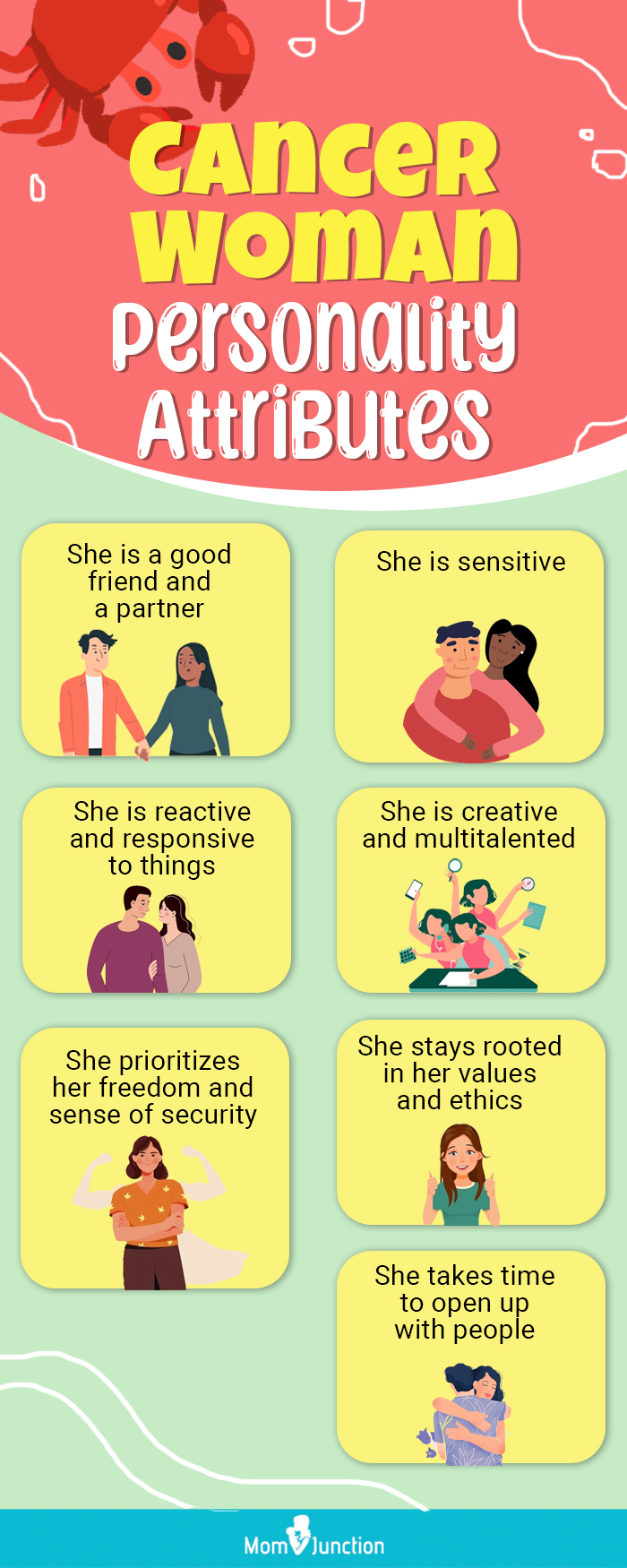 Cancer Woman Personality Attributes 