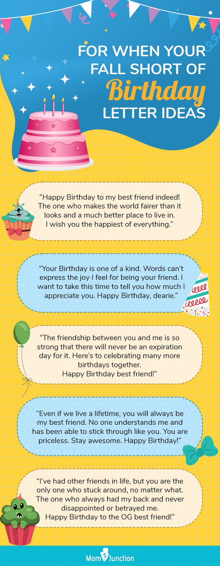 35 Touching Birthday Letter To Best Friend