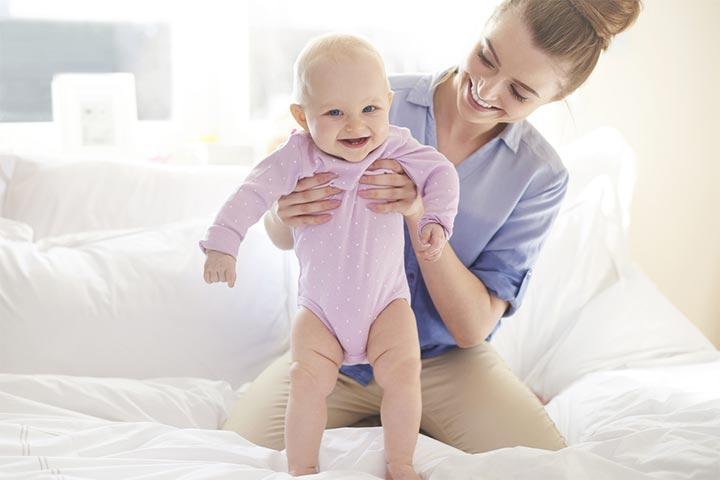 Baby crunches online exercise