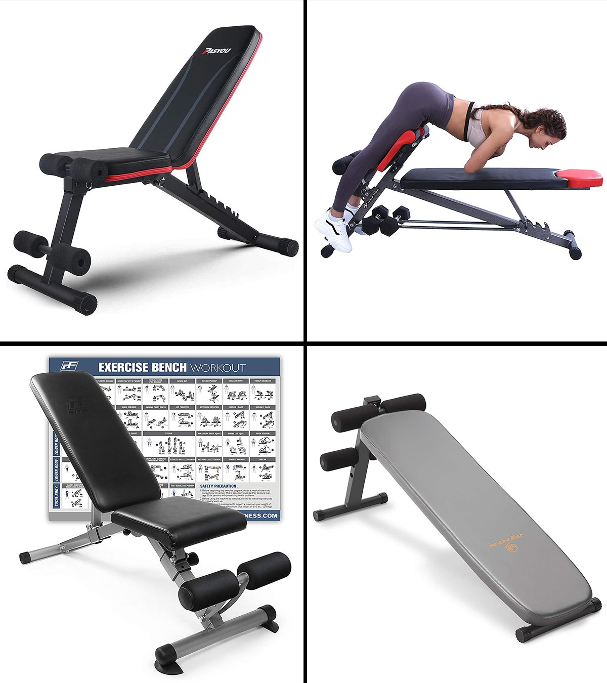  Finer Form Multi-Functional Gym Bench for Full All-in-One Body  Workout – Versatile Fitness Equipment for Hyper Back Extension, Roman  Chair, Adjustable Situp, Decline, Flat Bench : Sports & Outdoors