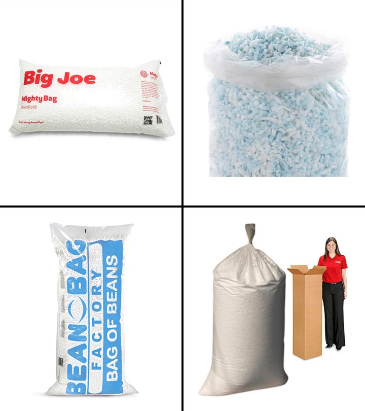 10 LBS Shredded Memory Foam Fill, Comfortable and Soft Bean Bag Stuffing  Without Gel, Fluffy Bean Bag Filler for Beanbag, Dog Bed, Various Pillows